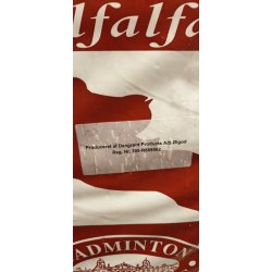 Badminton Alfalfa  lucerne 15 kg SENDES IKKE - SKAL AFHENTES