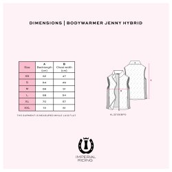 Bodywarmer IRHJenny Hybrid - Dame