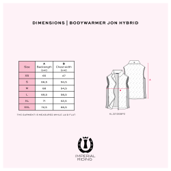 Bodywarmer IRHJon Hybrid - Herre