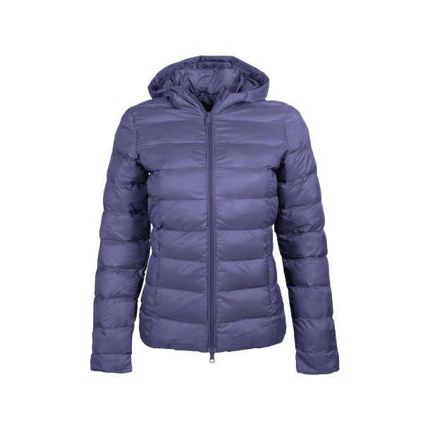 HKM Quiltet jakke Lena - Mrkebl