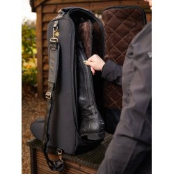 LM Luxe St�vletaske, Sort