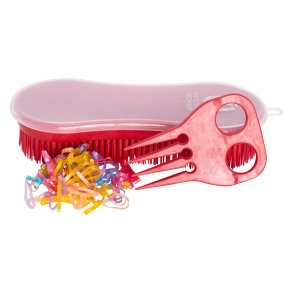 IMP Multistrigle med flettekam og elastikker