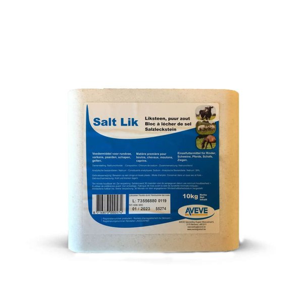 AVEVE Salt Sliksten 10 kg. SENDES IKKE - SKAL AFHENTES