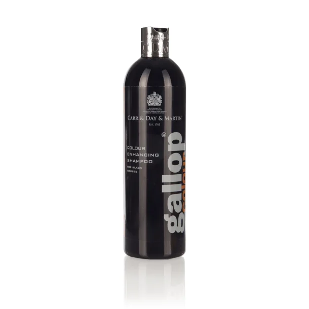 CDM Gallop "Colour Enhancing" shampoo til sorte heste - 500 ml