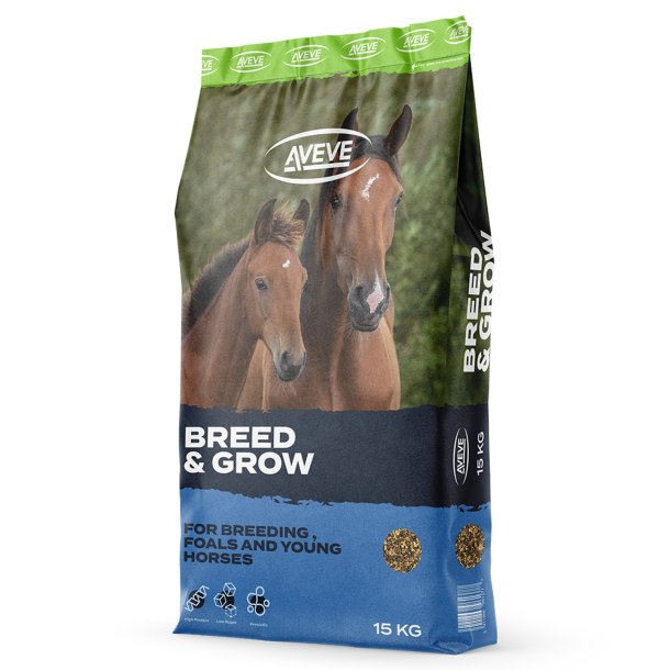 AVEVE Breed &amp; Grow (Breed Mix/Grow Mix) - 15 kg. SENDES IKKE - SKAL AFHENTES