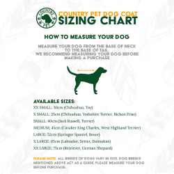 CountryPet Vandtt jakke - 40 cm