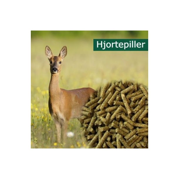 NAG hjortepiller - 20 kg. SENDES IKKE - SKAL AFHENTES