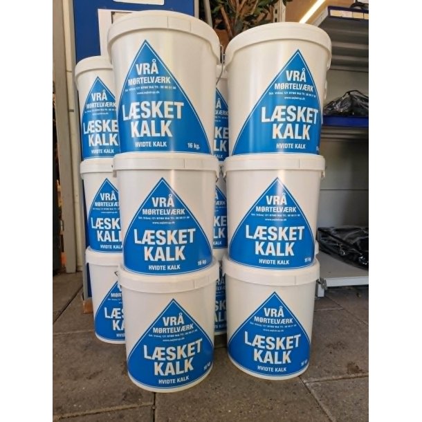 Stampet kalk 16 kg. SENDES IKKE - SKAL AFHENTES