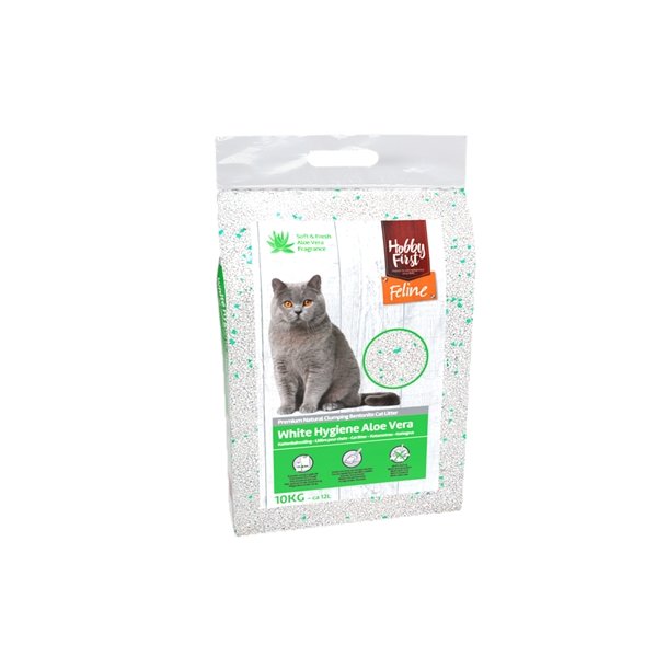 Hobby First Feline Hygiene Aloe Vera -10 kg. SENDES IKKE