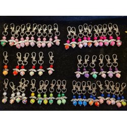 Lykke-engle. Assorteret farver