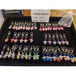 Lykke-engle. Assorteret farver