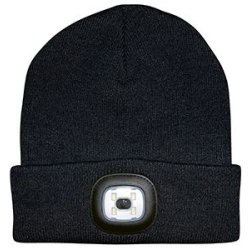 Ryom strikhue med lys