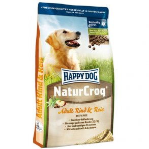 Happy Dog NaturCroq Kd og ris